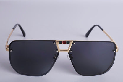 Gucci Matelasse 90s Rectangular Sunglasses