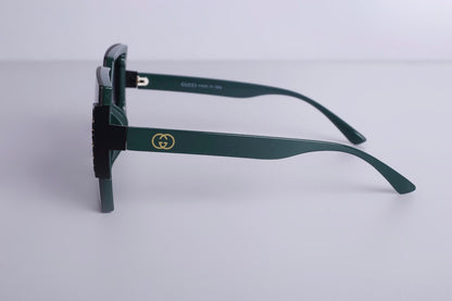 Gucci Matelasse 90s Rectangular Sunglasses